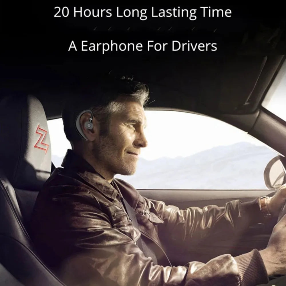 KEBIDUMEI Bluetooth Wireless Earphone 180° Rotation Ear Hook Headphone Noise Cancelling Earbud Long Standby Music Headset PromoPro Africa 