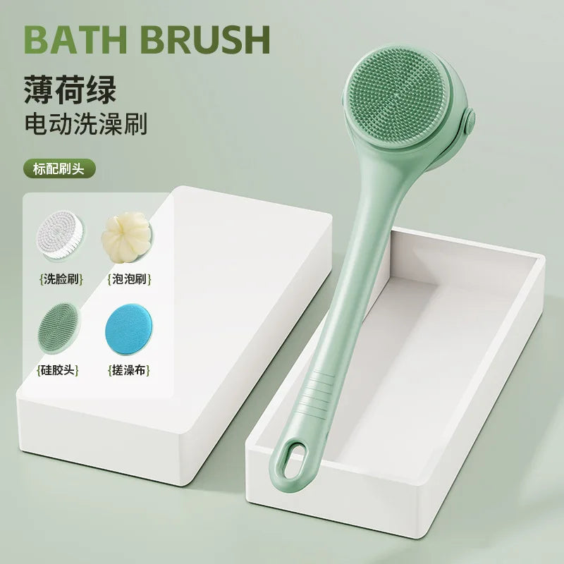 Electric Bath Brush Back Rub Artifact Whole Body Exfoliation Back Rub Waterproof Automatic PromoPro Africa 