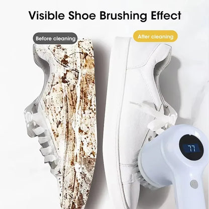 New Cordless Spin Scrubber Electric Rechargeable 5 in 1 Brush Heads for Bathroom Kitchen Tile Grout Shower Car Deep Clean PromoPro Africa 