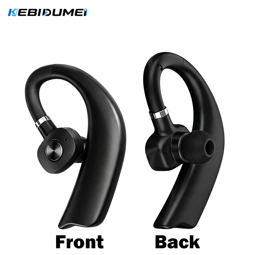KEBIDUMEI Bluetooth Wireless Earphone 180° Rotation Ear Hook Headphone Noise Cancelling Earbud Long Standby Music Headset PromoPro Africa 