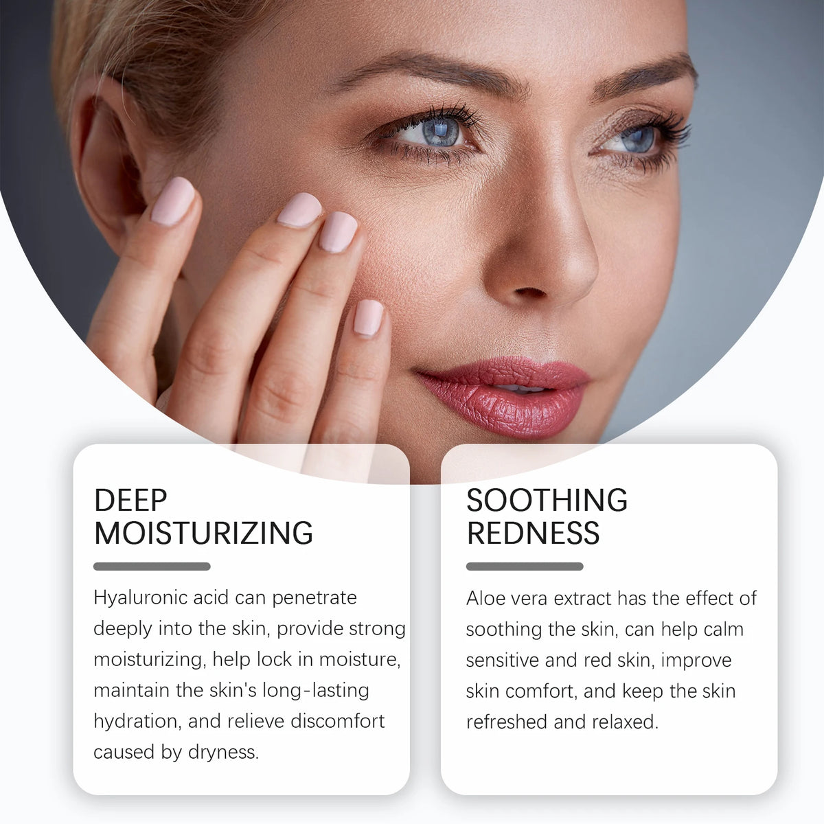 345 Relief Cream Reduce Redness Soothing Care Face Lifting Brightening Even Skin Tone Beauty Moisturizing Smooth Cream 50g PromoPro Africa 