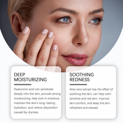 345 Relief Cream Reduce Redness Soothing Care Face Lifting Brightening Even Skin Tone Beauty Moisturizing Smooth Cream 50g PromoPro Africa 