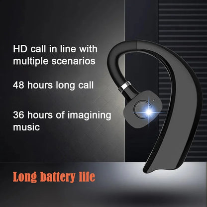 KEBIDUMEI Bluetooth Wireless Earphone 180° Rotation Ear Hook Headphone Noise Cancelling Earbud Long Standby Music Headset PromoPro Africa 