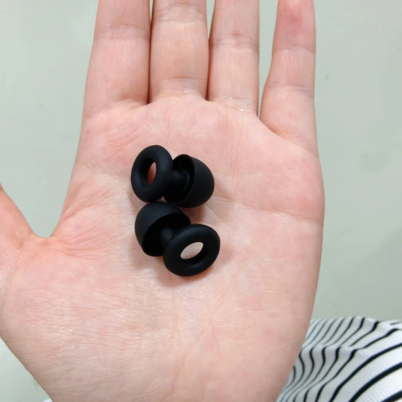 Noise Cancelling Earplugs Silicone Soft Reusable Waterproof For Sleeping Swimming Study Snoring Travel PromoPro Africa 