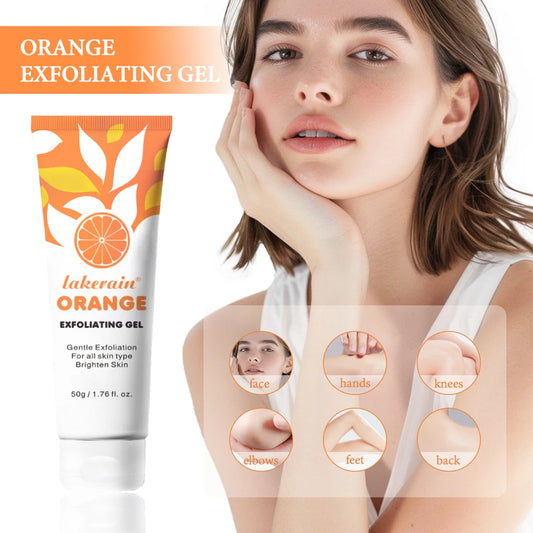 50ml Orange Exfoliateing Gel Dead Spot Remover Brighten Peeling Gentle Repair Scrub Whiten Hydrating Moisturizer Women Skin Care PromoPro Africa 
