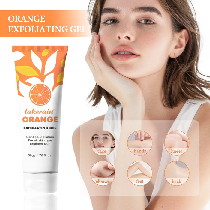 50ml Orange Exfoliateing Gel Dead Spot Remover Brighten Peeling Gentle Repair Scrub Whiten Hydrating Moisturizer Women Skin Care PromoPro Africa 