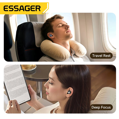 ESSAGER Noise Cancelling Ear Plugs for Sleeping Soft Silicone Sleep Earplugs Noise Reduction Earbuds for Sleep Work Study Travel PromoPro Africa 
