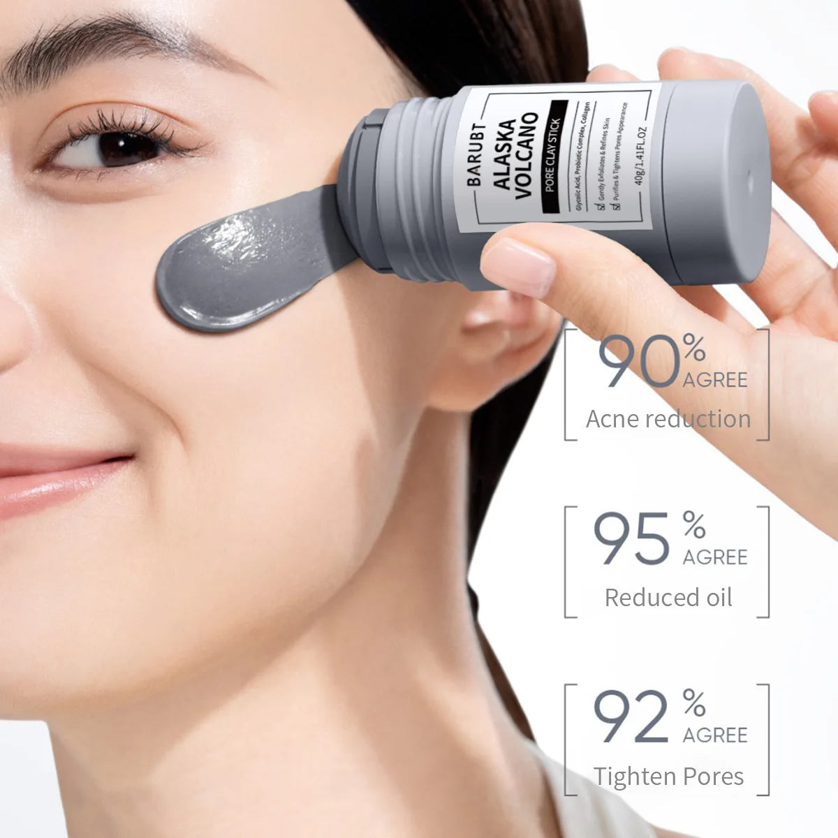 Remove Blackhead Acne Mugwort Solid Mask Cleans Pores Stick Facial Blemish Black Dots Shrink Pores Korean Skin Care Products PromoPro Africa 