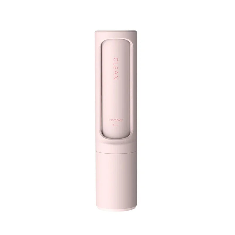 2-1 Reusable Pet Hair Remover Brush Lint Roller Self Cleaning Cat Dog Fur Hair Dust Removal Brush for Clothes Portable Effective PromoPro Africa 
