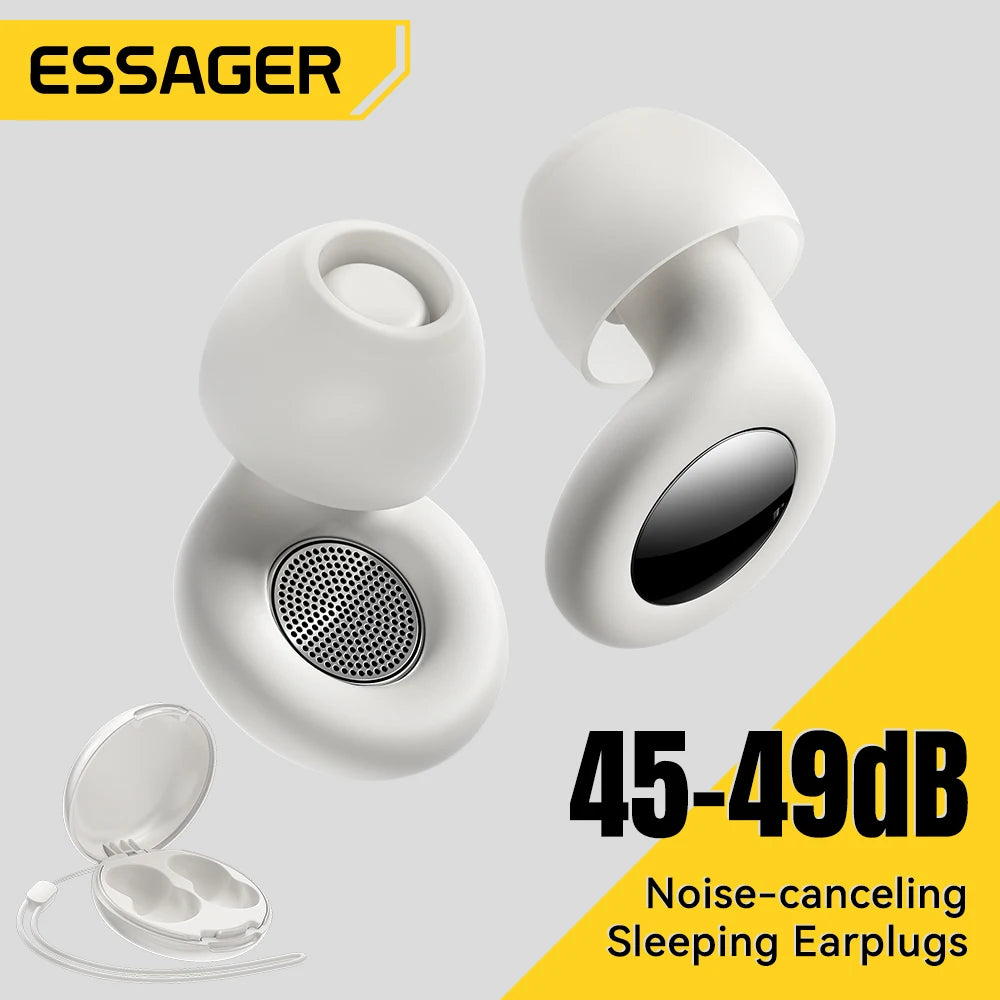 ESSAGER Noise Cancelling Ear Plugs for Sleeping Soft Silicone Sleep Earplugs Noise Reduction Earbuds for Sleep Work Study Travel PromoPro Africa 
