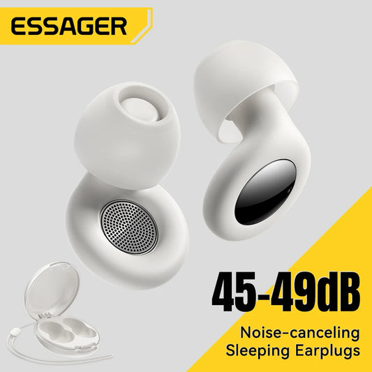ESSAGER Noise Cancelling Ear Plugs for Sleeping Soft Silicone Sleep Earplugs Noise Reduction Earbuds for Sleep Work Study Travel PromoPro Africa 