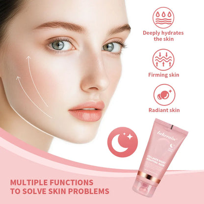 75ml Collagen Overnight Wrapping Peel Off Facial Mask Korean Collagen Night Wrapping Mask Deeply Hydrates Night Care Mask Cream PromoPro Africa 