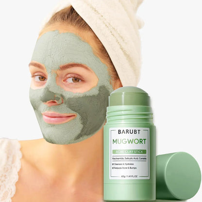 Remove Blackhead Acne Mugwort Solid Mask Cleans Pores Stick Facial Blemish Black Dots Shrink Pores Korean Skin Care Products PromoPro Africa 